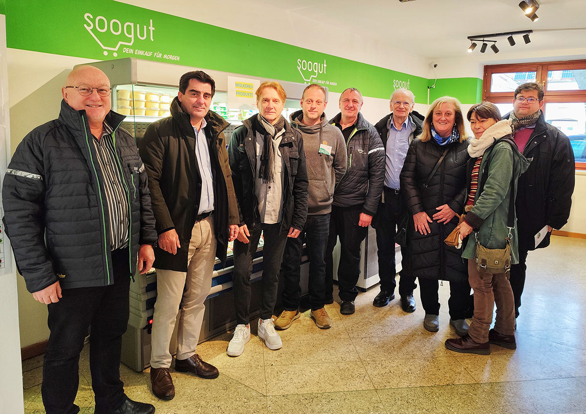 Eröffnungstag im soogut Korneuburg mit Bürgermeister LAbg. Christian Gepp